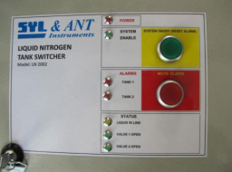 Przełącznik zbiorników zasilających LN2 – LIQUID NITROGEN TANK SWITCHER